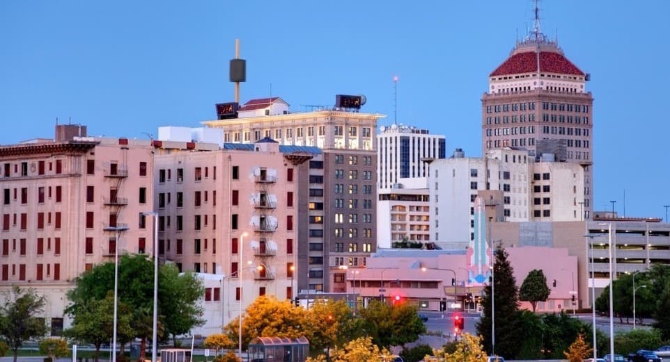 Fresno, California — city view
