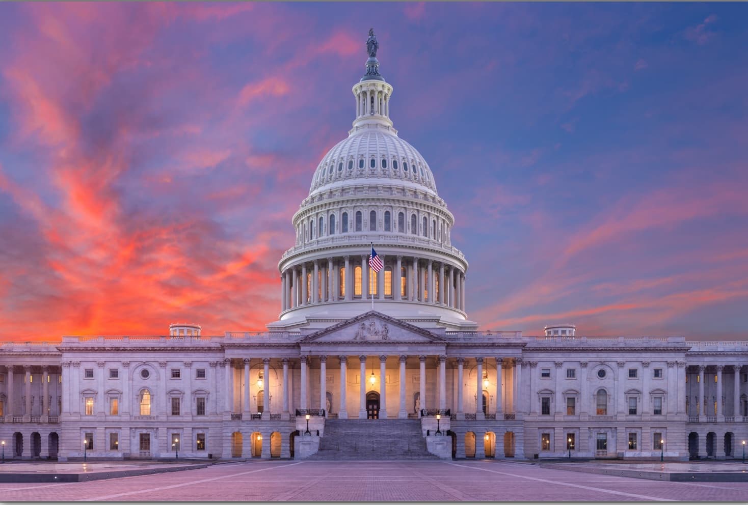 The United States Capitol in Washington, DC