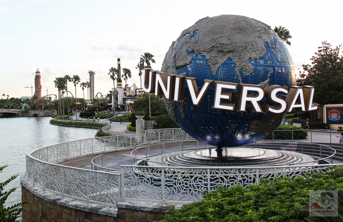 Universal Studios globe at Universal Orlando Resort
