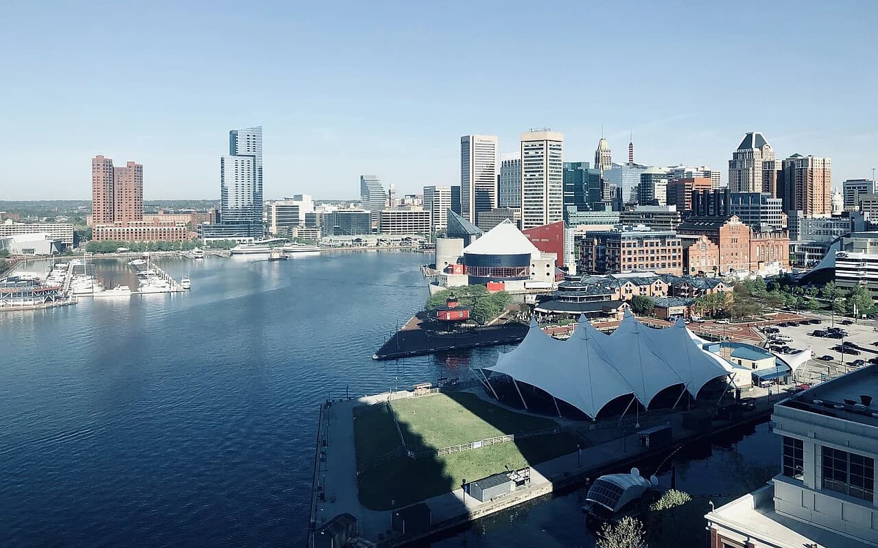 Baltimore Inner Harbor, Maryland — destination view