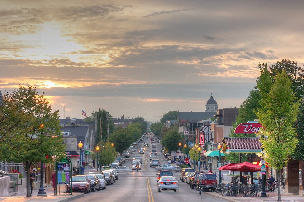 Bloomington, Indiana — city view