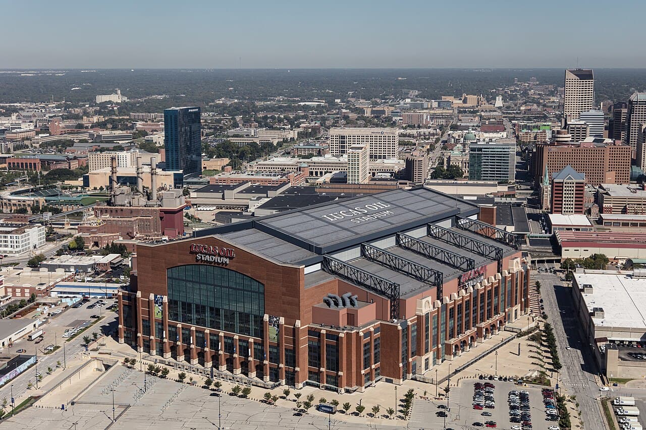 Lucas Oil Stadium, Indiana — destination view