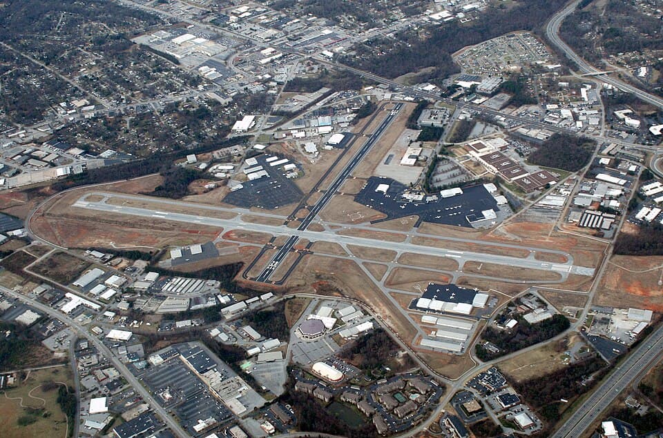 Greenville Downtown Airport — airport photograph
