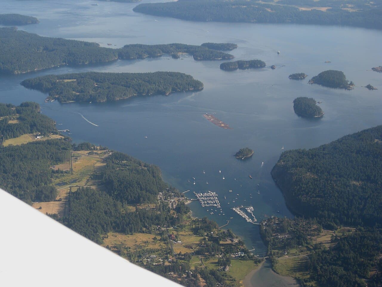 San Juan Islands Ferry Connections, Washington — destination view
