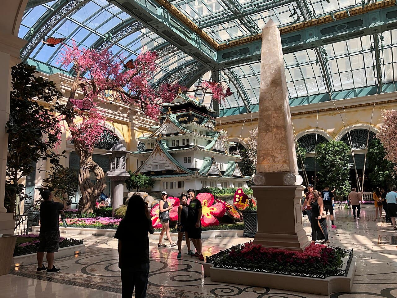 Bellagio Conservatory, Nevada — destination view