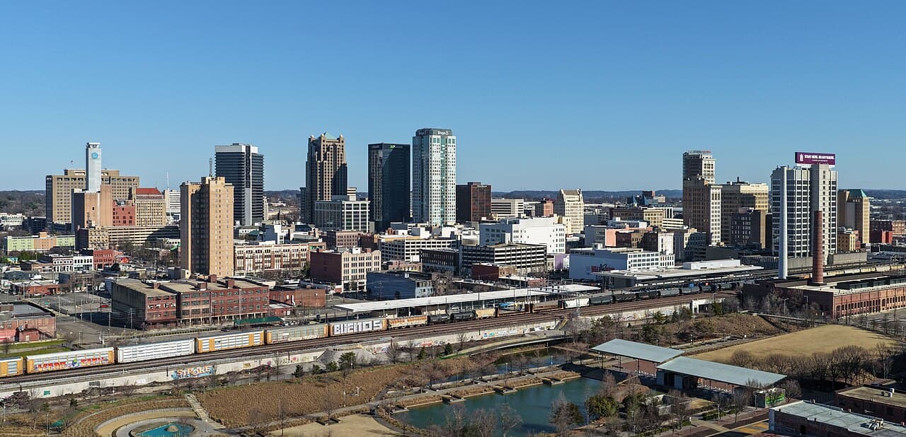 Birmingham, Alabama — city view
