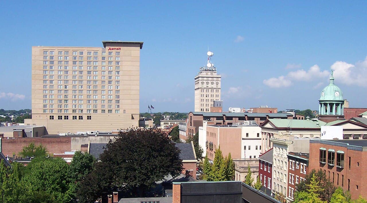 Lancaster, Pennsylvania — city view