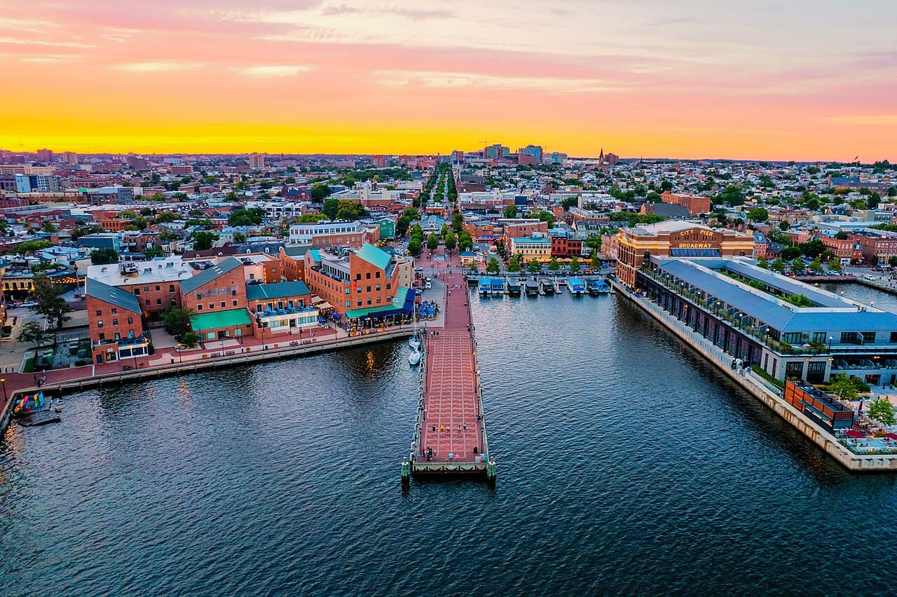Baltimore, Maryland — city view