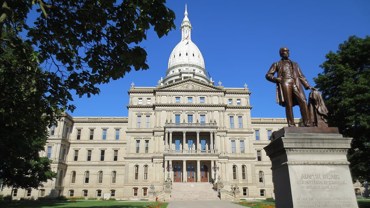 Lansing, Michigan — city view