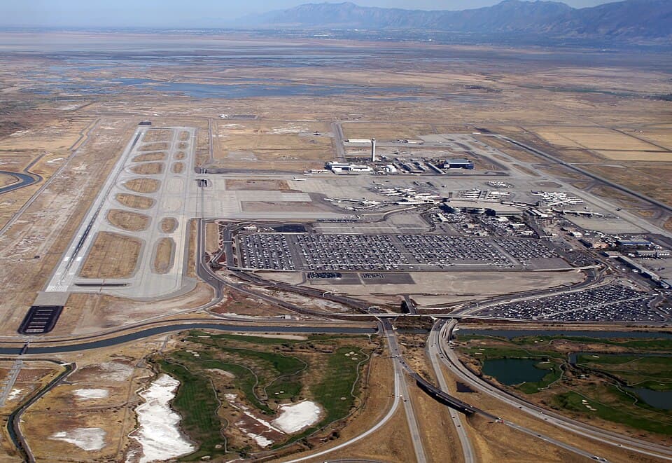 Salt Lake City International Airport — airport photograph