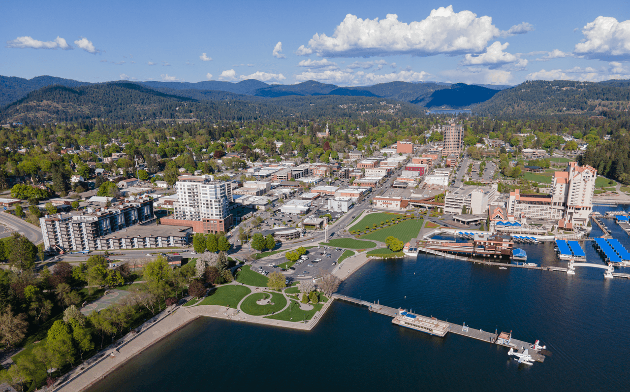 Coeur d'Alene, Idaho — city view