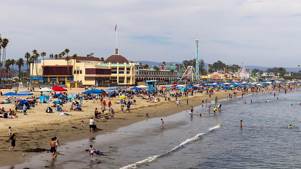 Santa Cruz Beach Boardwalk, California — destination view
