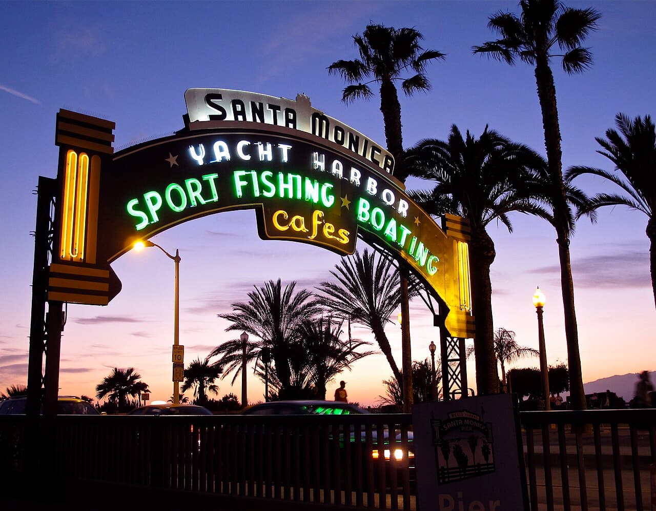 Santa Monica Pier, California — destination view