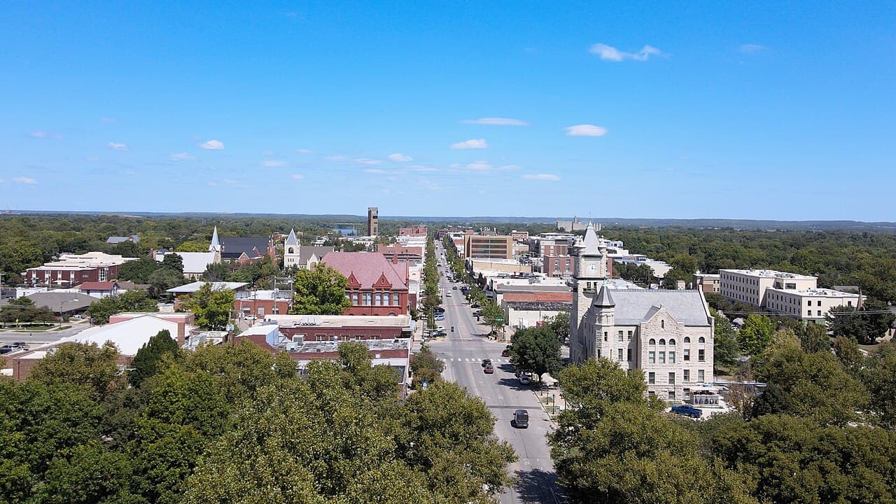 Lawrence, Kansas — city view