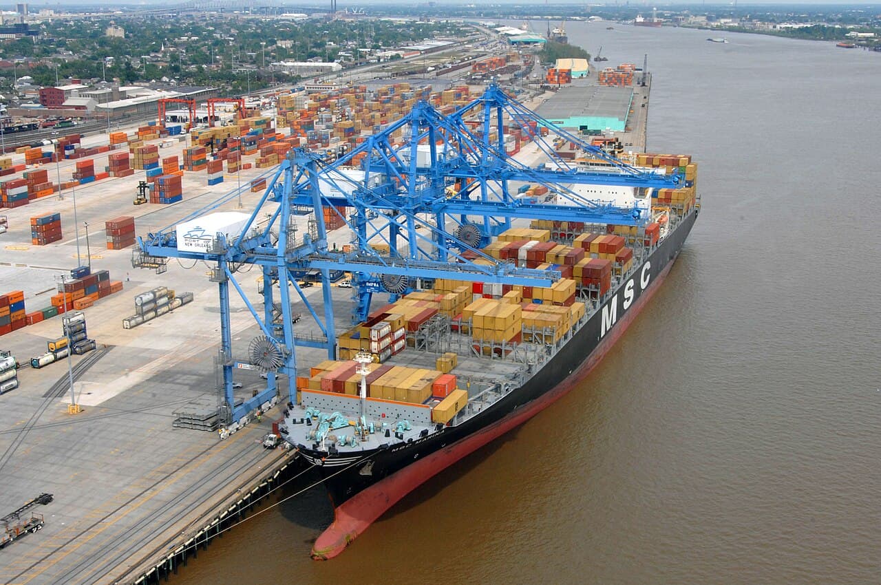 New Orleans Cruise Port, Louisiana — destination view