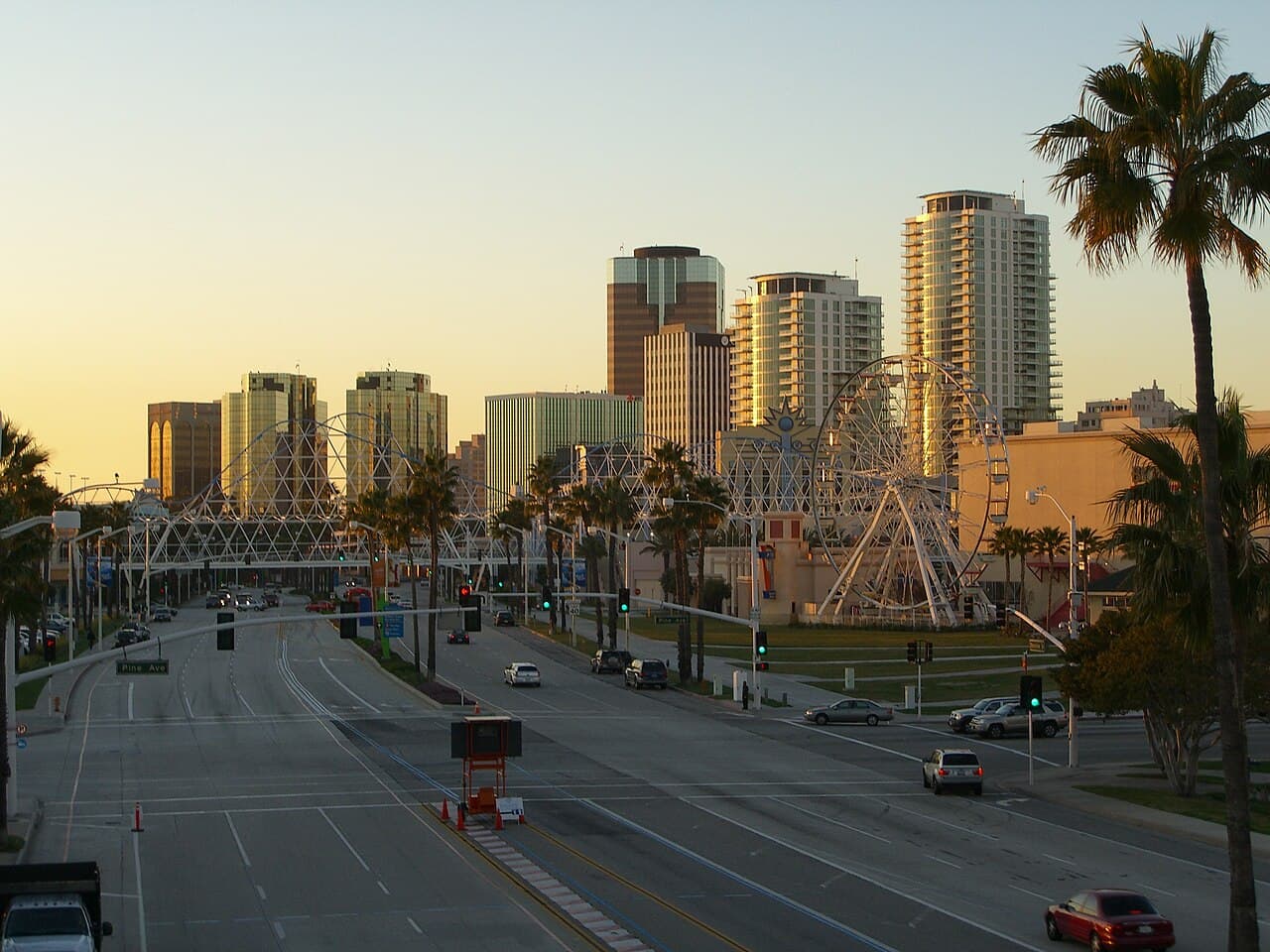 Long Beach, California — city view