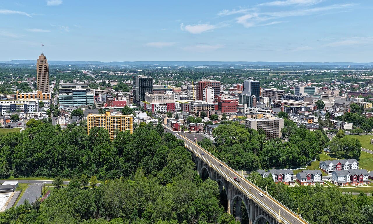Allentown, Pennsylvania — city view