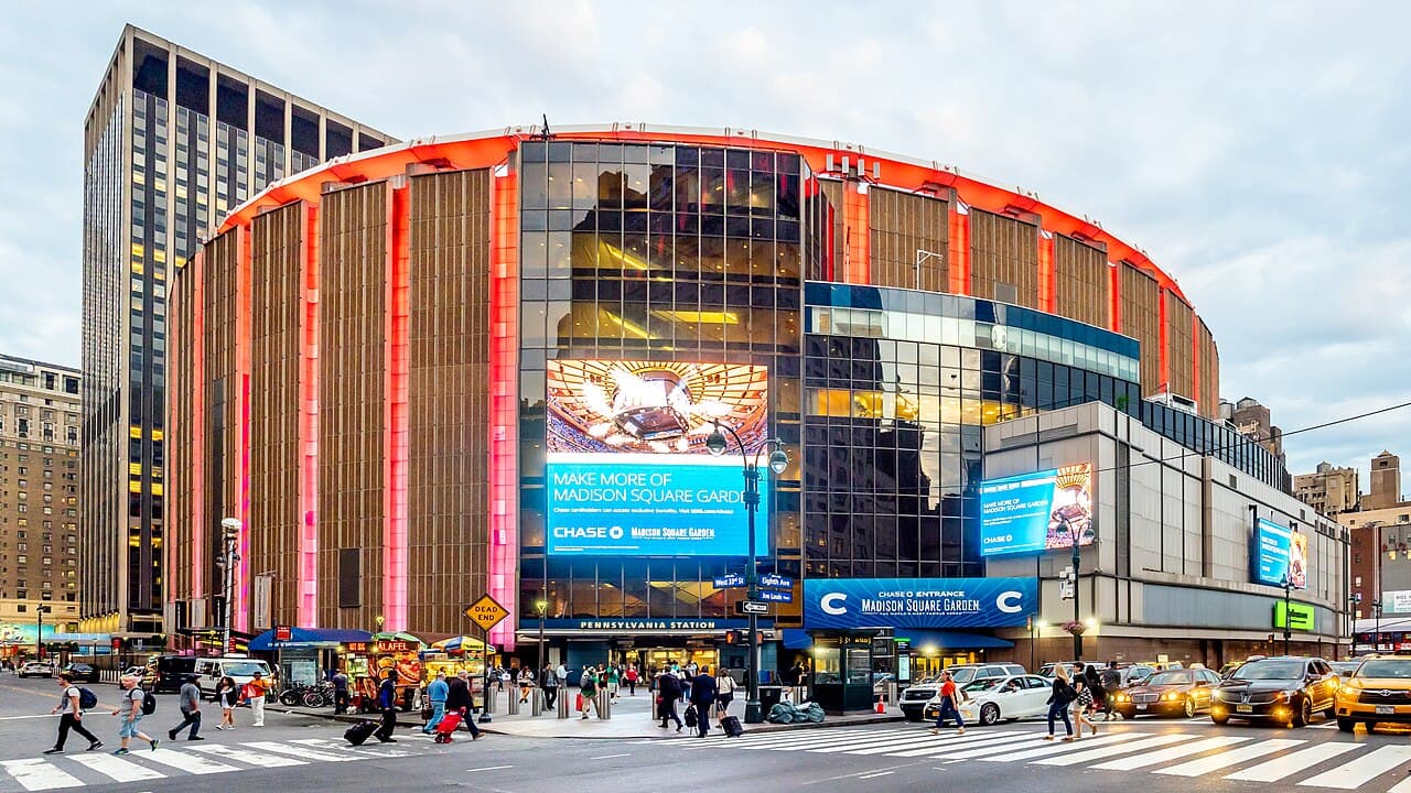 Madison Square Garden, New York — destination view