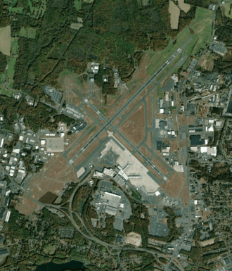 Bradley International Airport — airport photograph