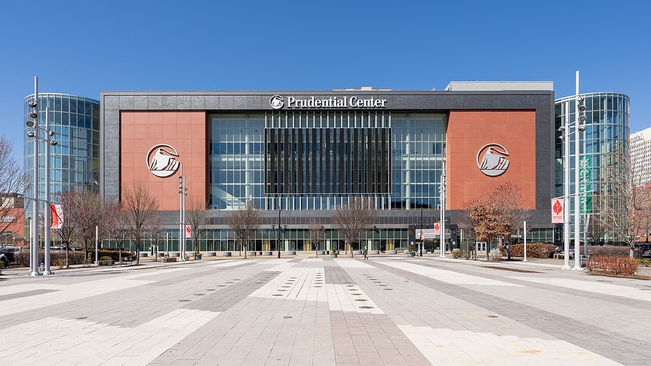 Prudential Center, New Jersey — destination view