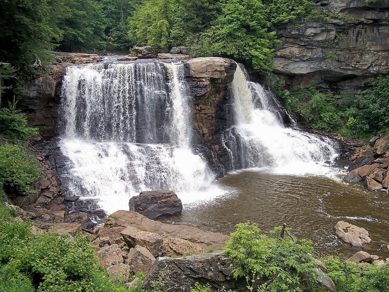 Blackwater Falls, West Virginia — destination view
