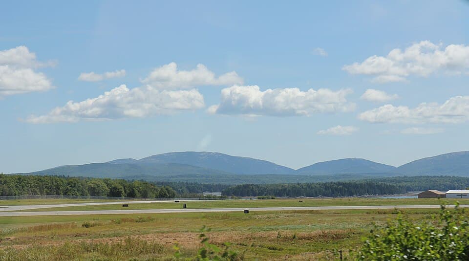 Hancock County-Bar Harbor Airport — airport photograph