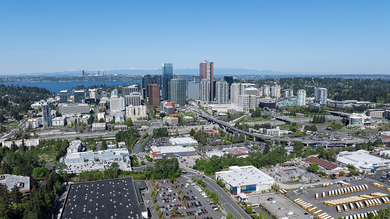 Bellevue, Washington — city view