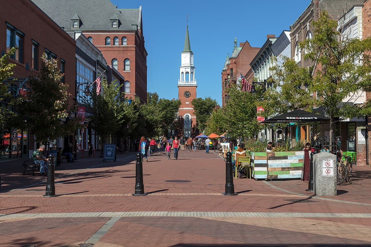 Burlington, Vermont — city view