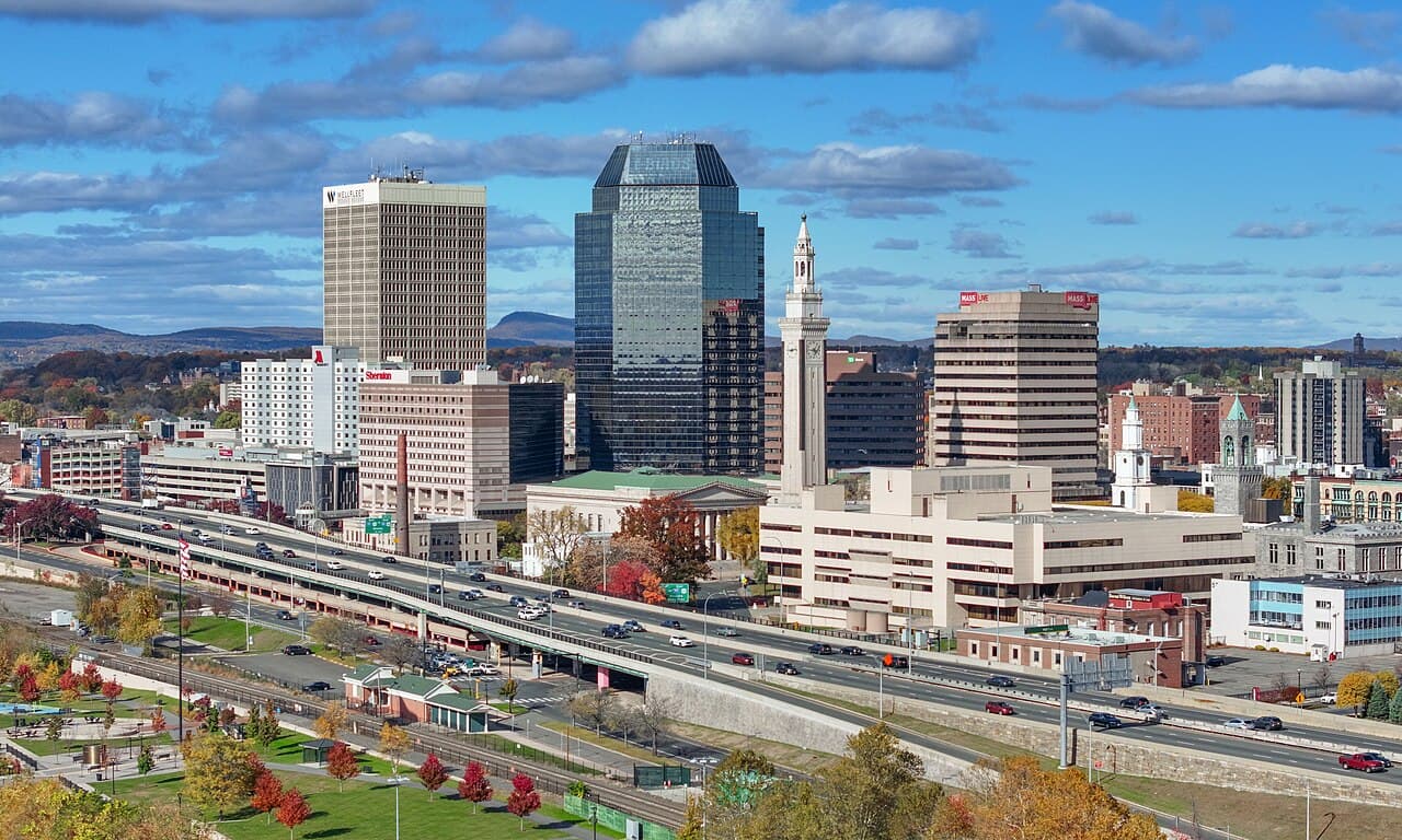 Springfield, Massachusetts — city view