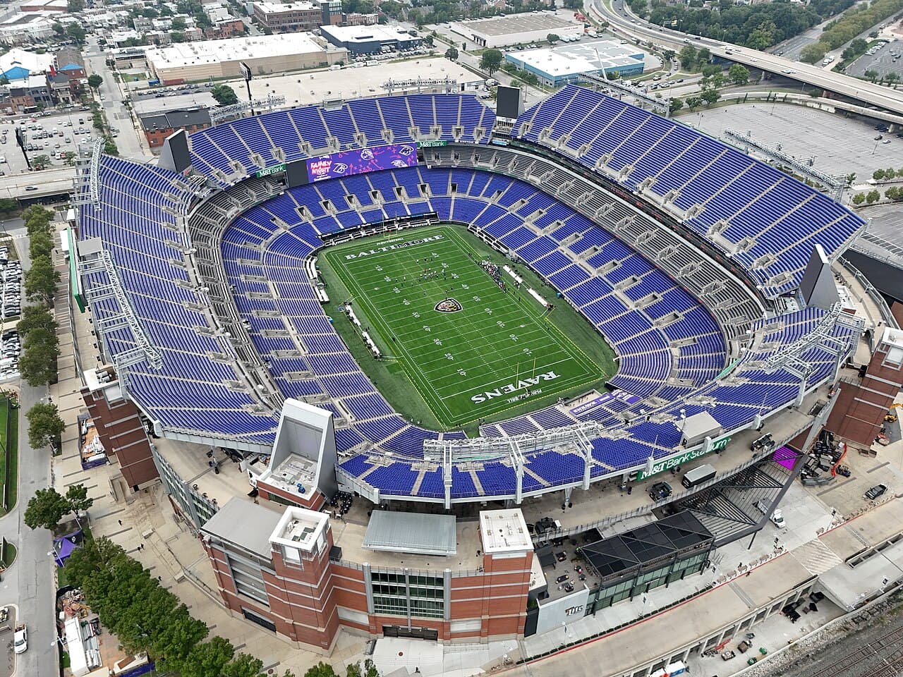 M&T Bank Stadium, Maryland — destination view