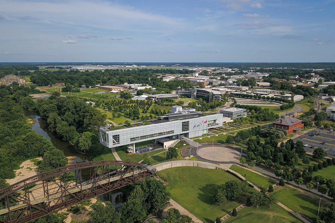 Clinton Presidential Center, Arkansas — destination view