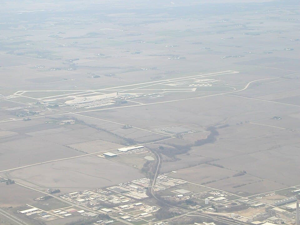 The Eastern Iowa Airport — airport photograph