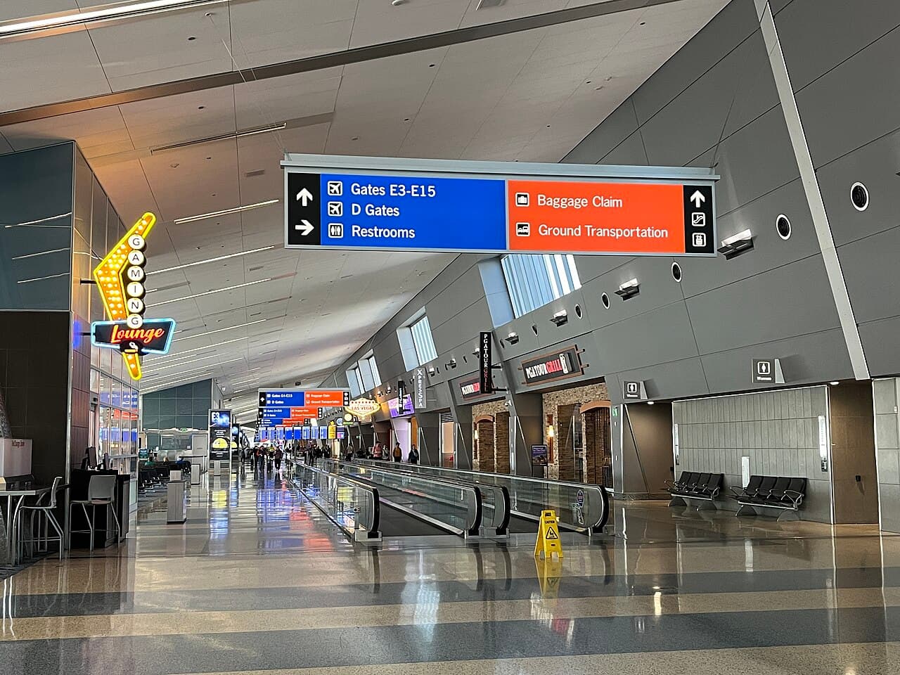 Airport facilities at Harry Reid International Airport (LAS)