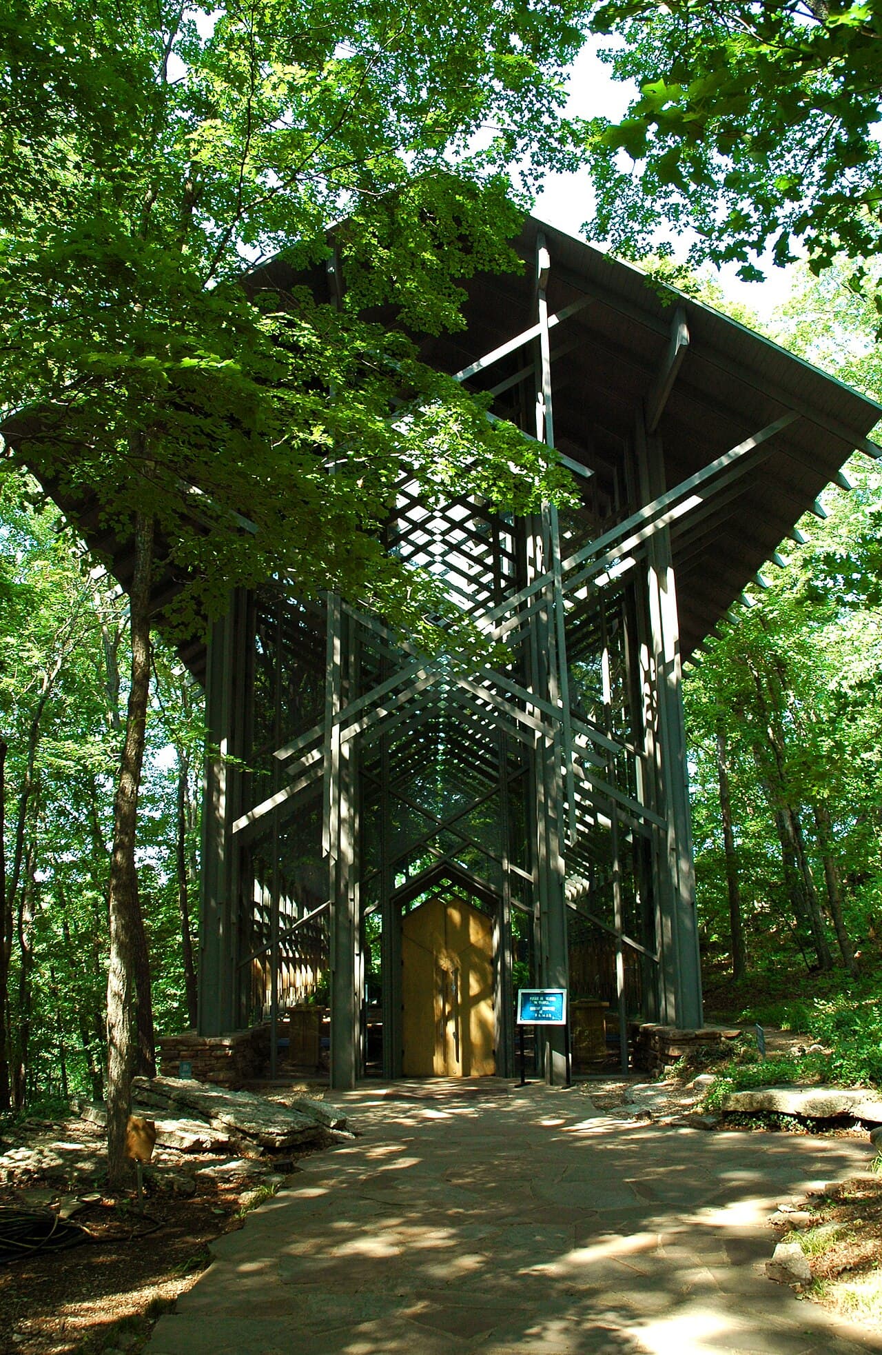 Thorncrown Chapel, Arkansas — destination view