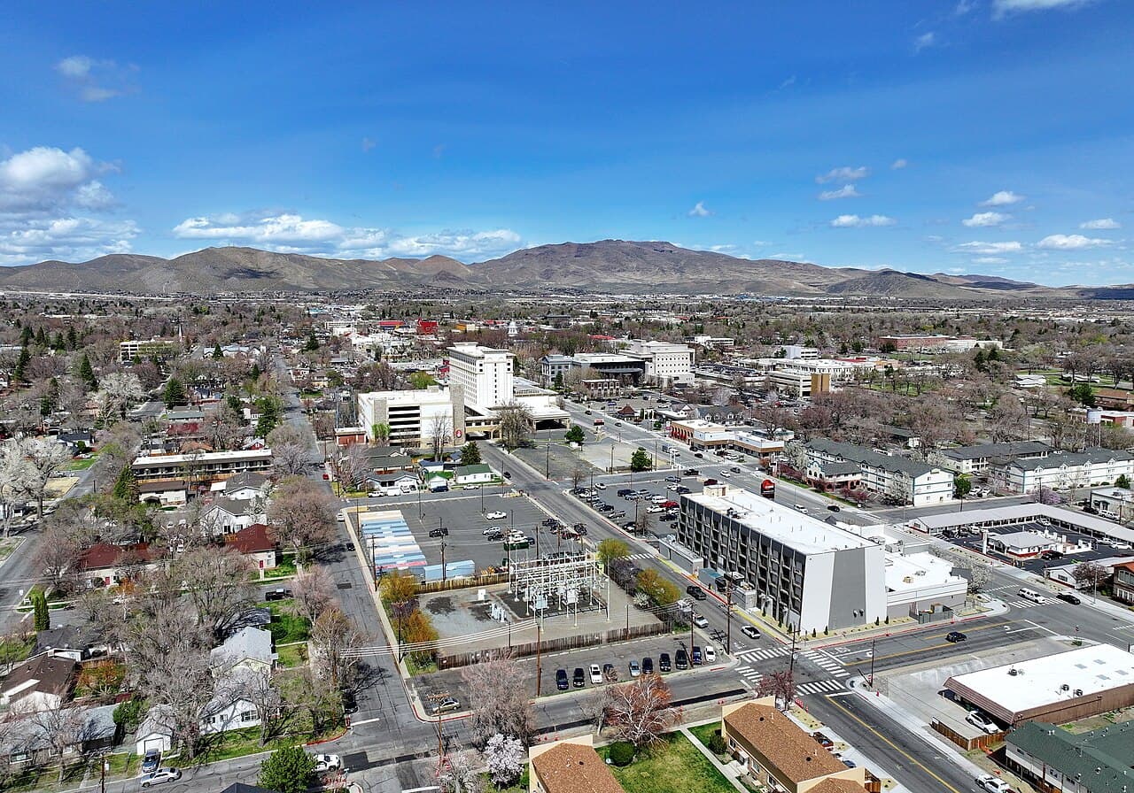 Carson City, Nevada — city view