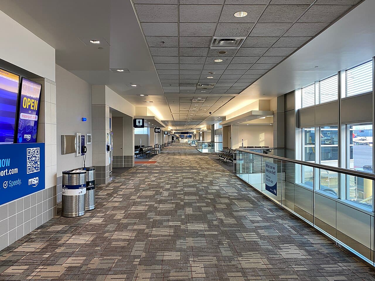 Airport facilities at Minneapolis–Saint Paul International Airport / Wold–Chamberlain Field (MSP)