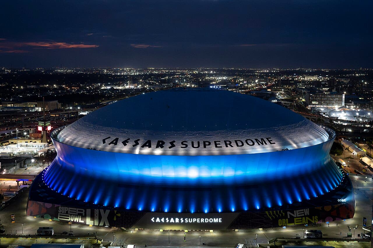 Caesars Superdome, Louisiana — destination view