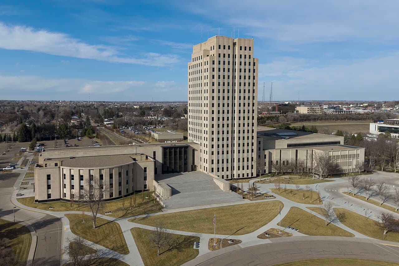 North Dakota State Capitol, North Dakota — destination view