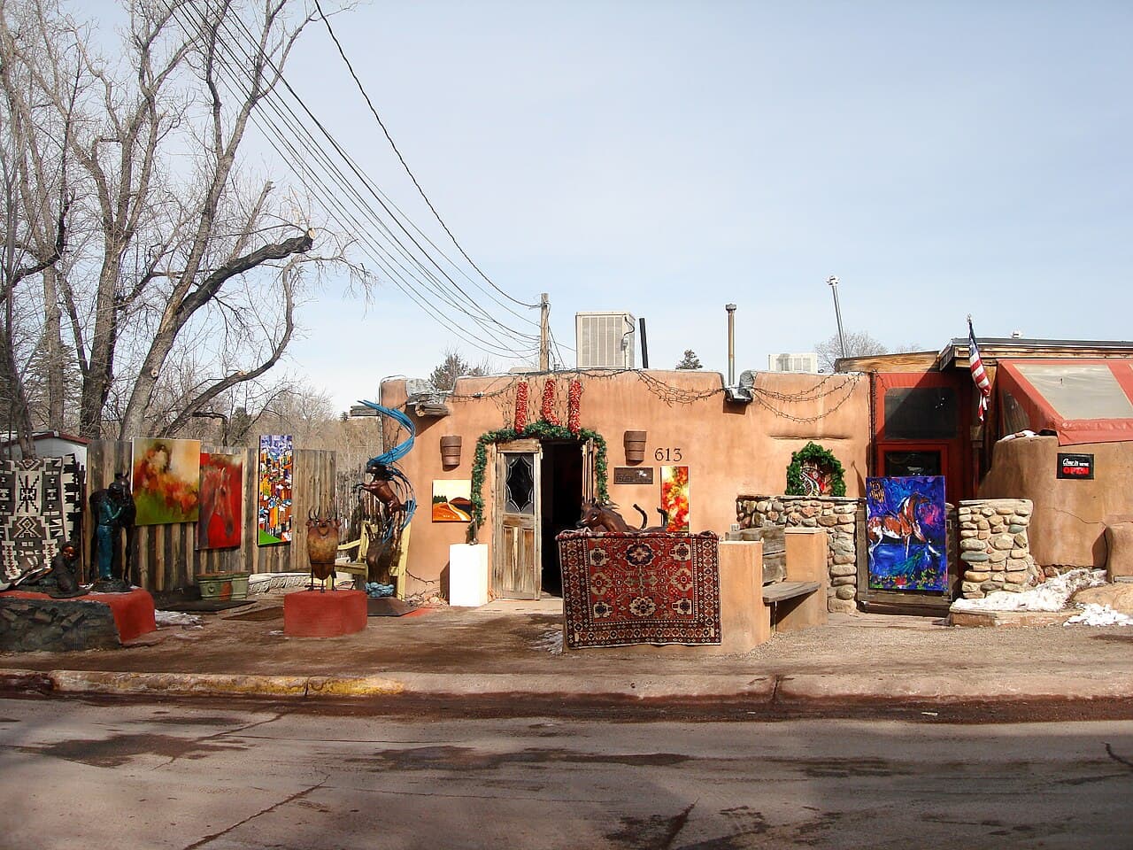 Canyon Road Santa Fe, New Mexico — destination view