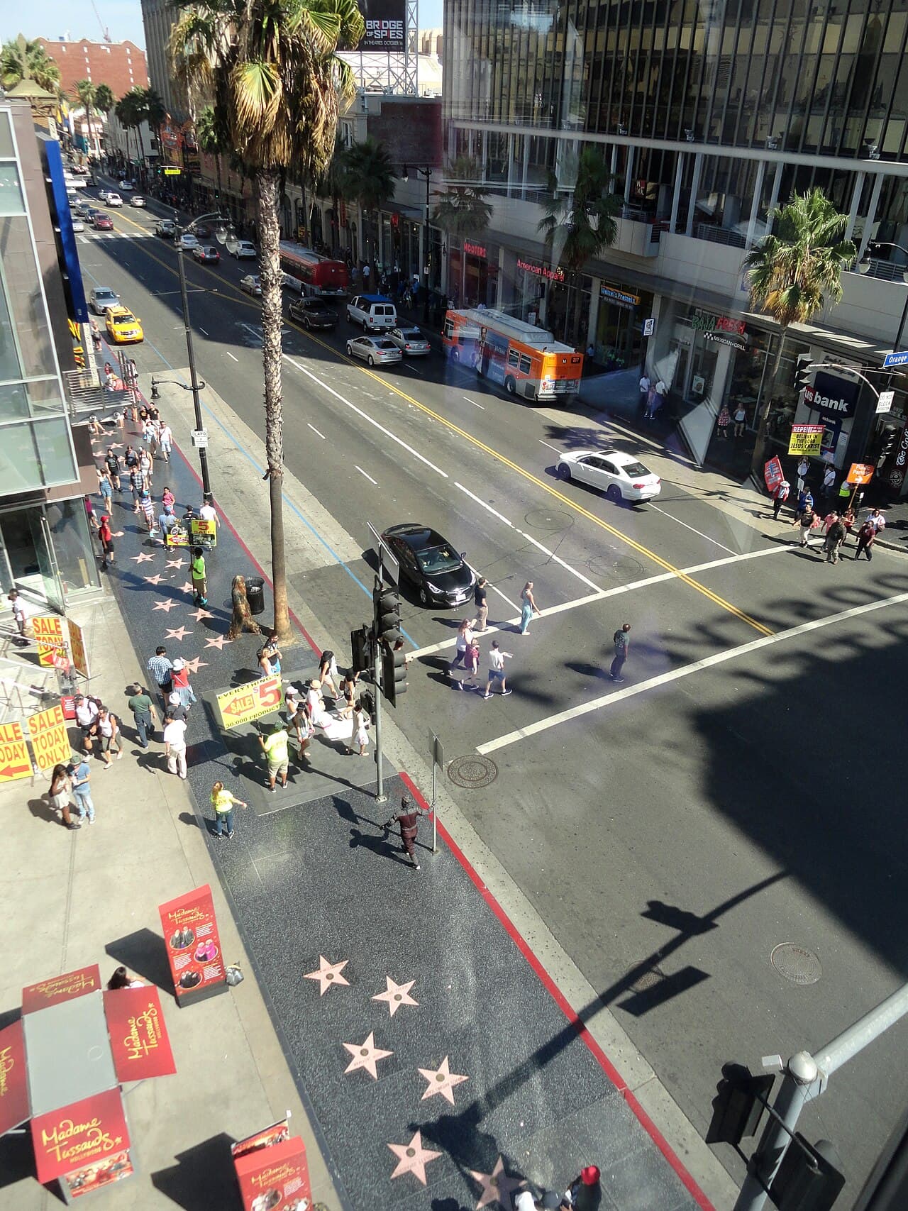 Hollywood Walk of Fame, California — destination view