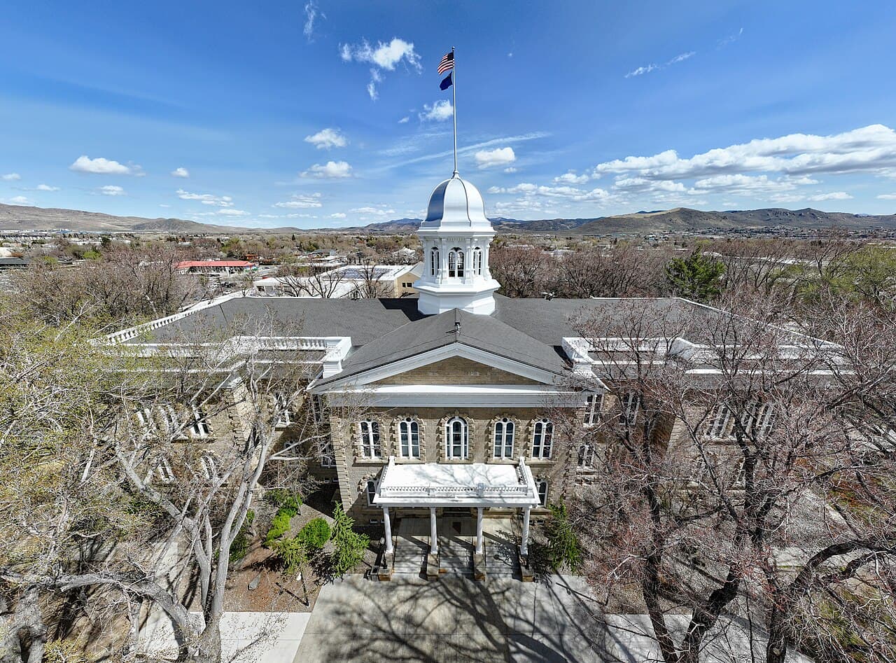 Carson City & Nevada Capitol, Nevada — destination view
