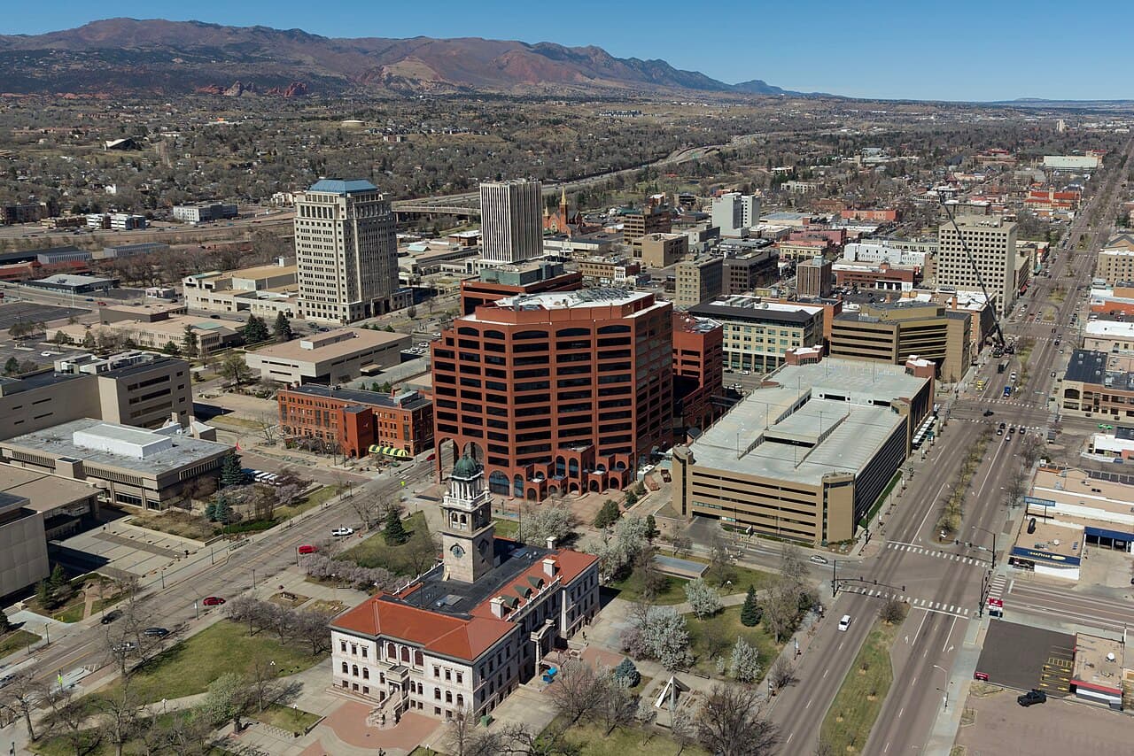 Colorado Springs, Colorado — city view