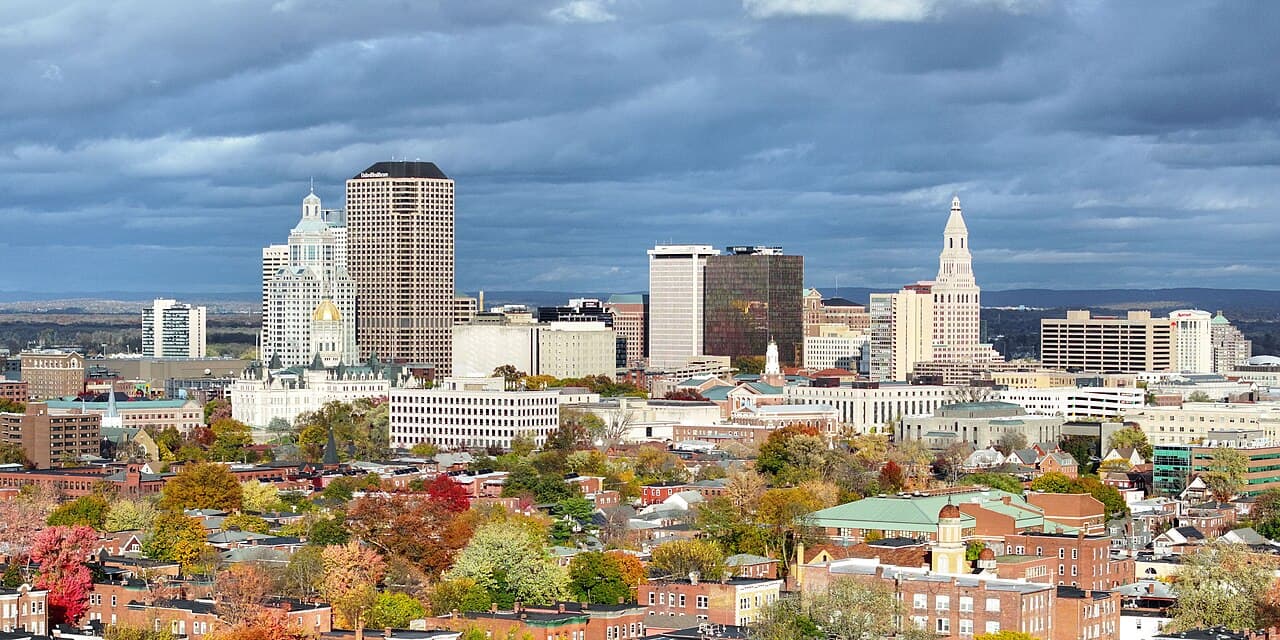 Hartford, Connecticut — city view
