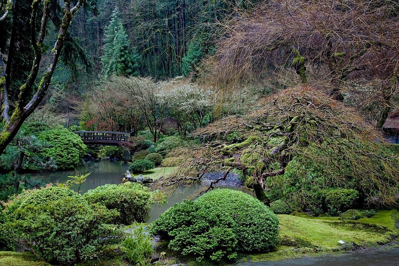 Portland Japanese Garden, Oregon — destination view