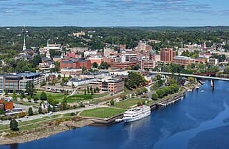 Bangor, Maine — city view