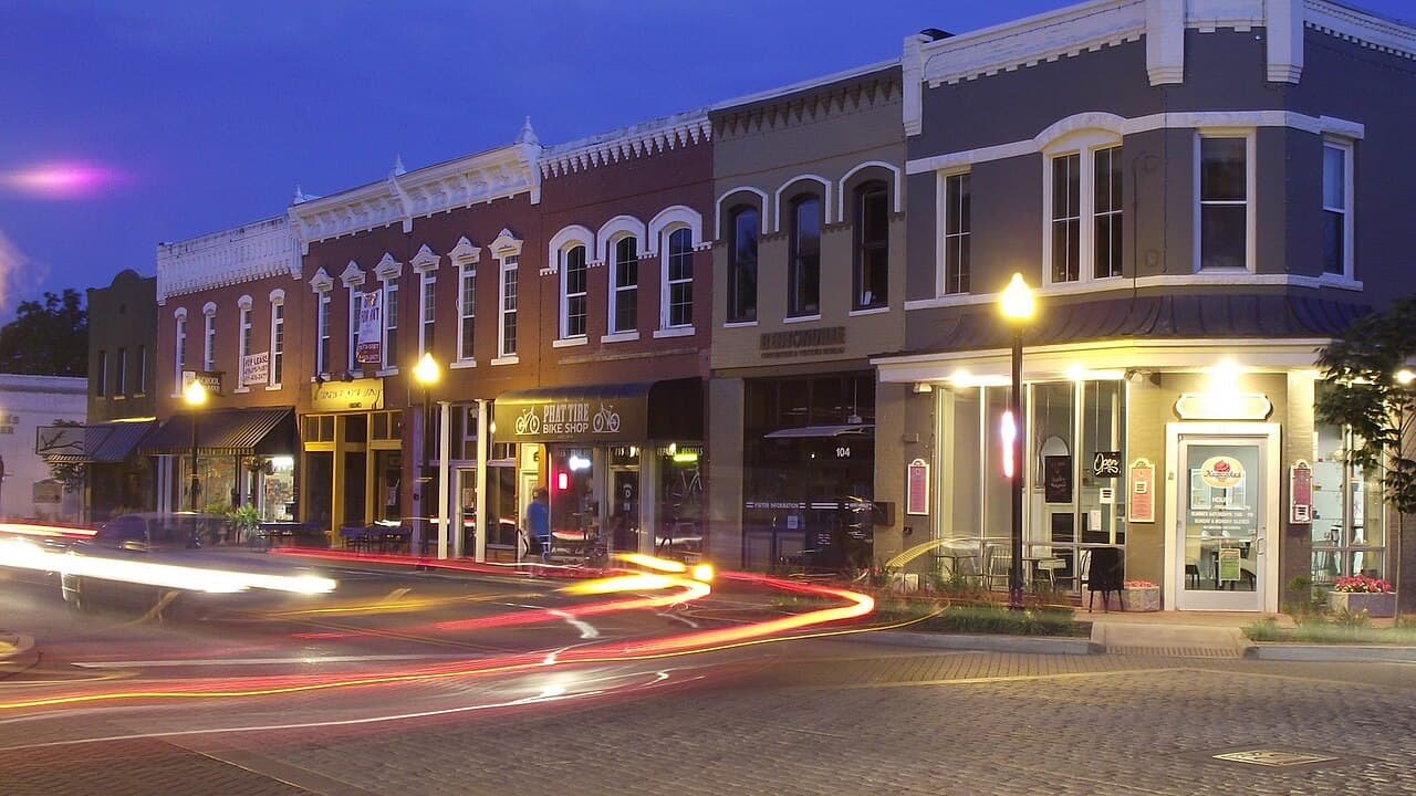 Bentonville, Arkansas — city view