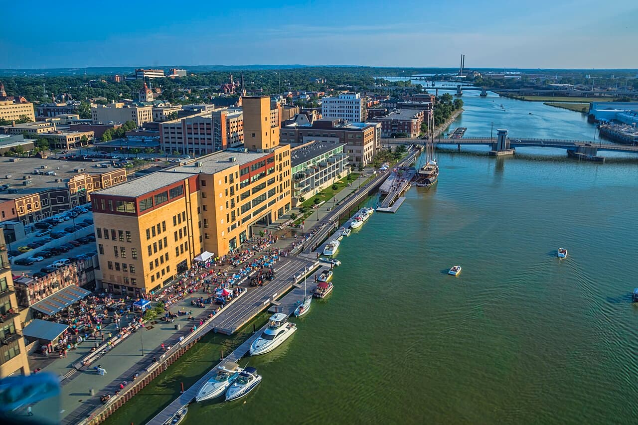 Green Bay, Wisconsin — city view