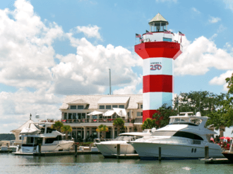 Local destination: Hilton Head Island, South Carolina (city view, not the airport terminal).