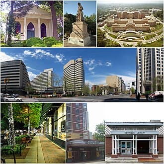 Bethesda, Maryland — city view