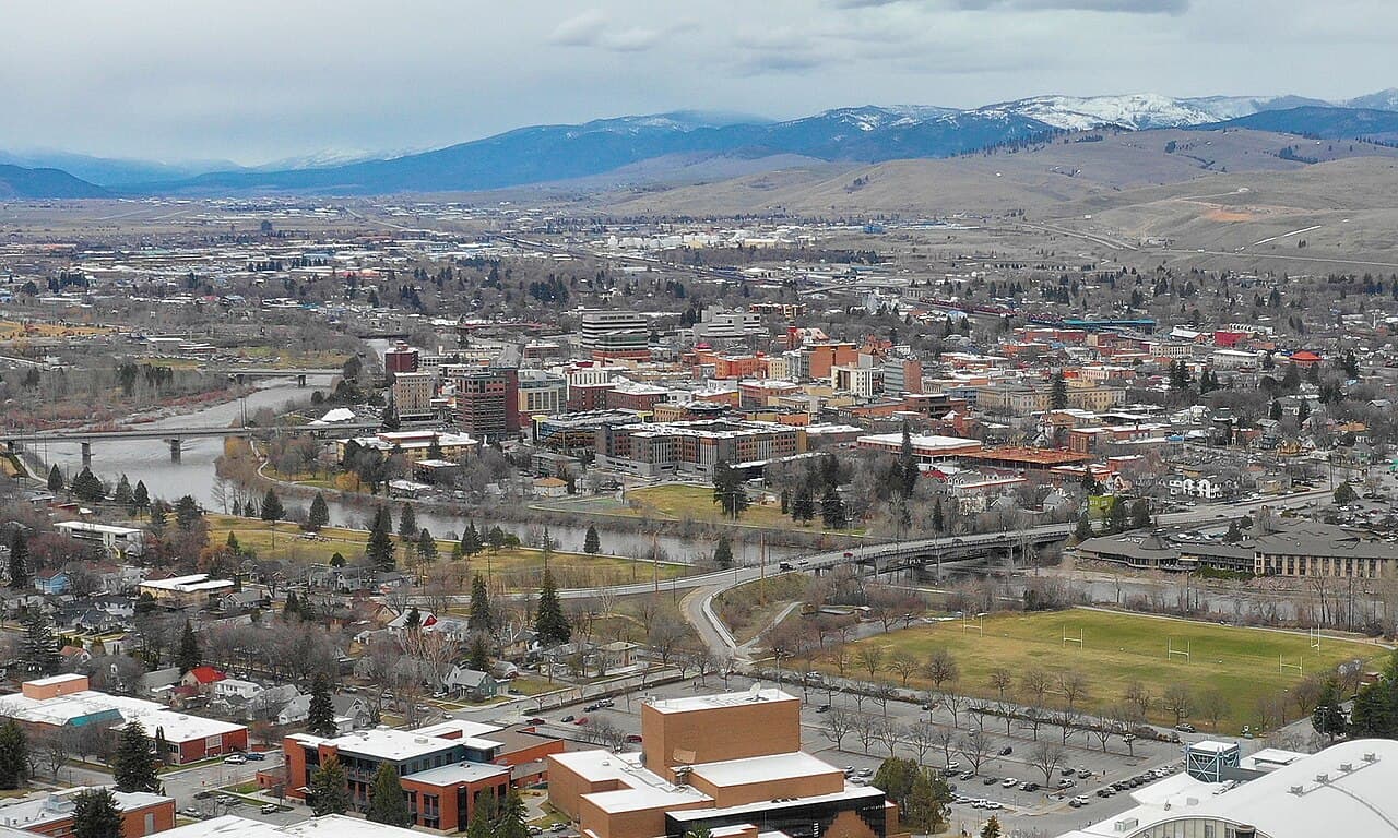 Missoula, Montana — city view